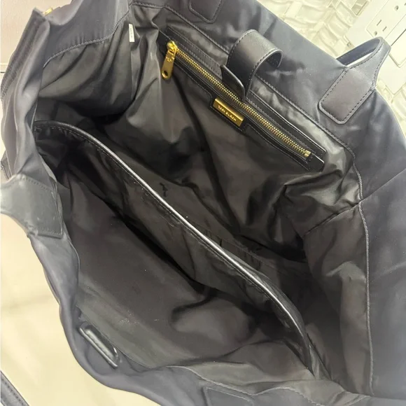 Tory Burch Black Nylon Tote - Picture 3 of 7